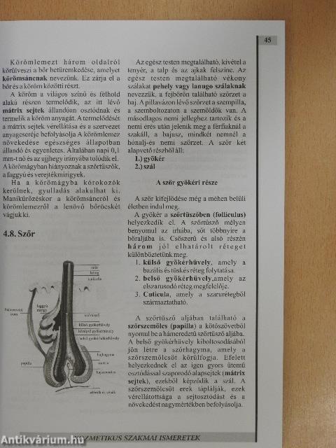 Kozmetikus szakismeret