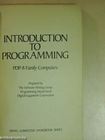 Introduction to programming