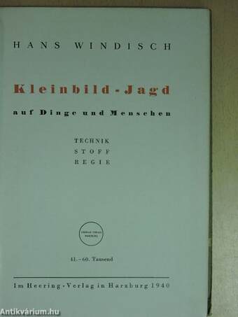 Kleinbild-Jagd auf Dinge und Menschen