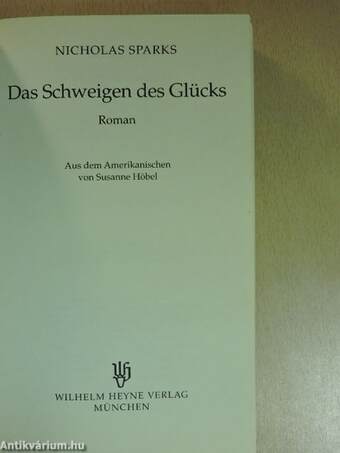 Das Schweigen des Glücks