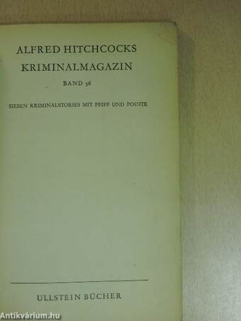 Alfred Hitchcocks Kriminalmagazin 36.