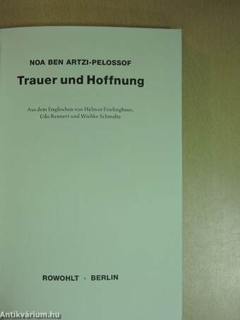 Trauer und Hoffnung