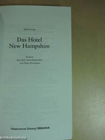 Das Hotel New Hampshire