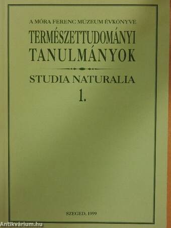 Természettudományi tanulmányok 1.