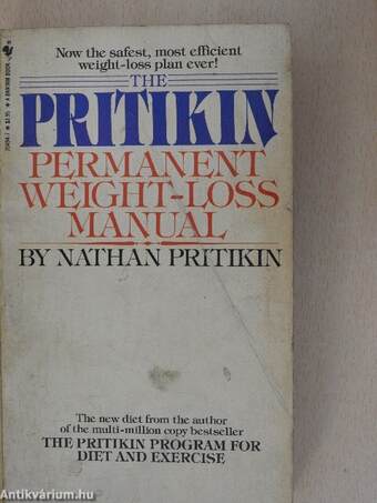 The Pritikin permanent weight-loss manual