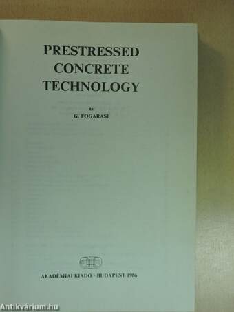 Prestressed Concrete Technology