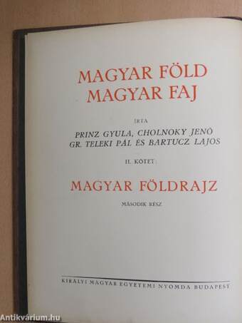 Magyar föld, magyar faj II.