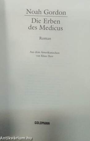 Die Erben des Medicus