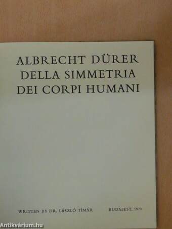 Della Simmetria dei corpi humani