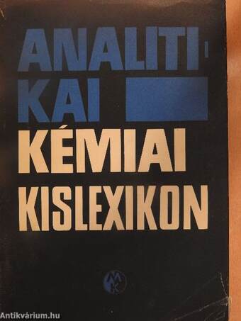 Analitikai kémiai kislexikon