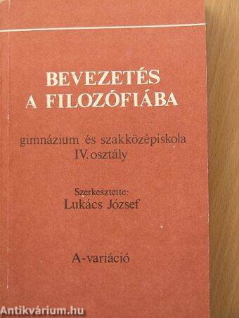 Bevezetés a filozófiába