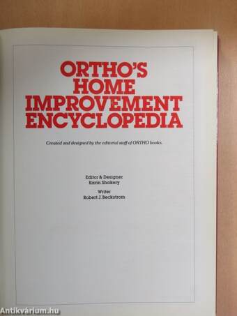 Ortho's home improvement encyclopedia