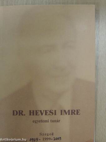 Dr. Hevesi Imre