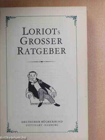 Loriots Grosser Ratgeber