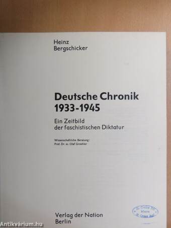 Deutsche Chronik 1933-1945