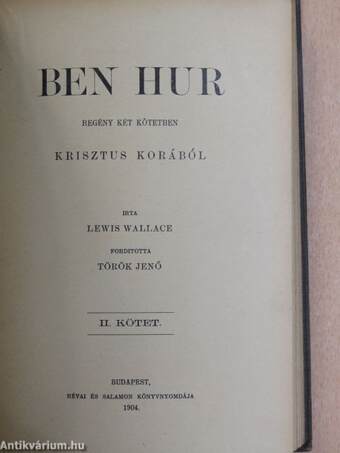 Ben Hur I-II.