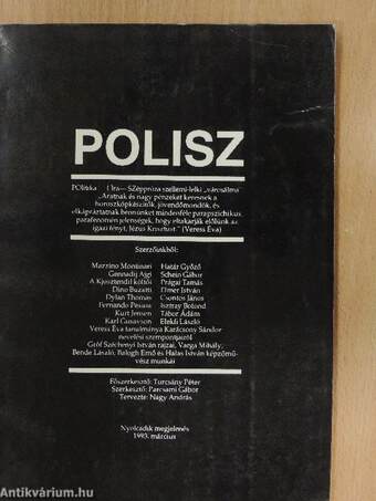 Polisz 1993. március