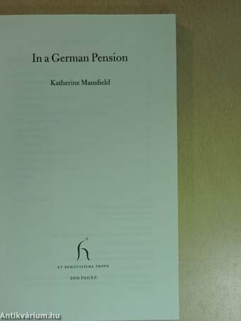 In a German Pension