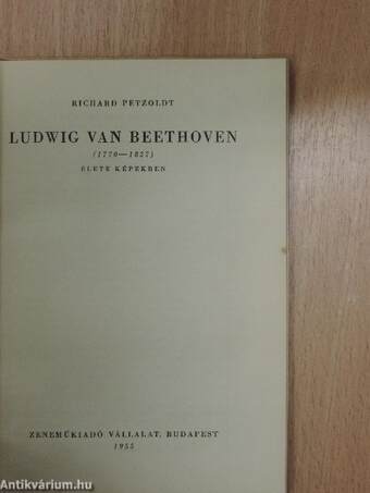 Ludwig van Beethoven élete képekben