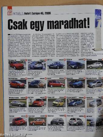 Auto Bild Magyarország 2005., 2007-2008., 2010. (vegyes számok) (12 db)