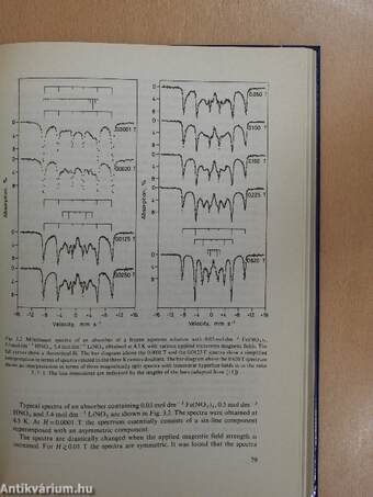 Mössbauer spectroscopy of frozen solutions