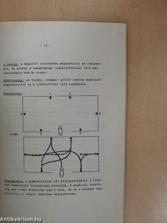 Tanterv és útmutató a járművezető-képző tanfolyamok számára