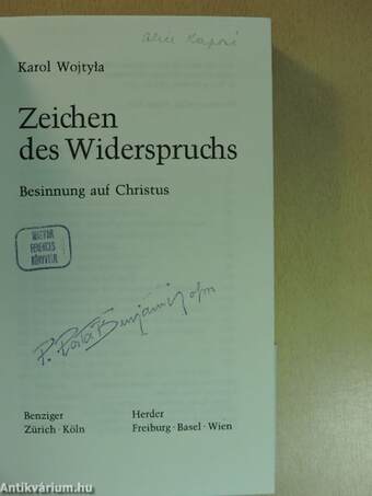 Zeichen des Widerspruchs