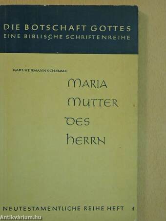 Maria, Mutter des Herrn