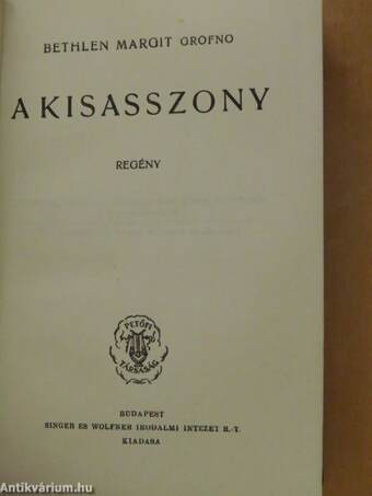 A kisasszony