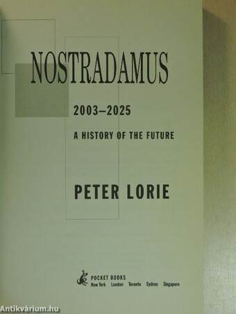 Nostradamus 2003-2025