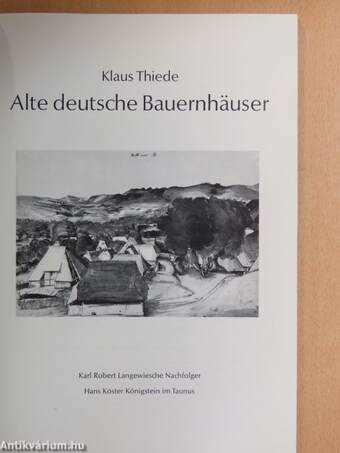 Alte deutsche Bauernhäuser