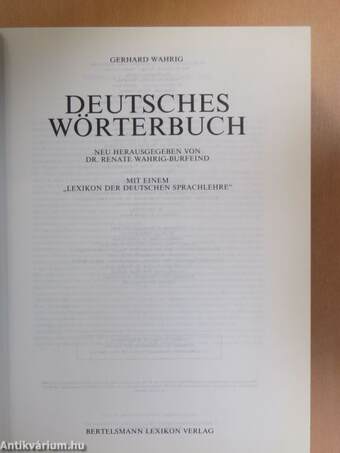 Deutsches Wörterbuch