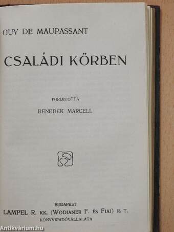 Adós fizess!/Török históriák/Gyöngy kisasszony/Walter Schnaffs kalandja/Családi körben/Monsieur parent