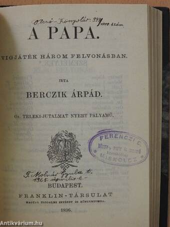 A bálkirálynő/Ministerválság/Nézd meg az anyját/A papa/A peterdi csata