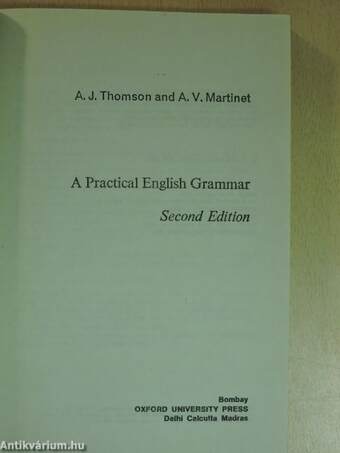 A Practical English Grammar