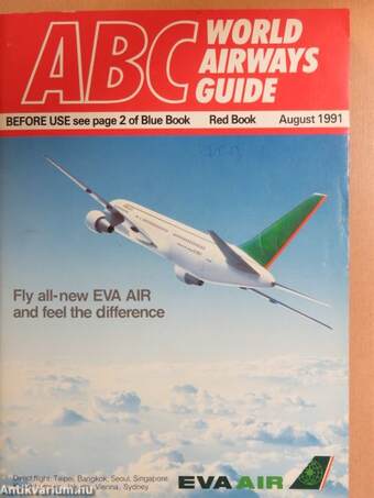 ABC World Airways Guide August 1991