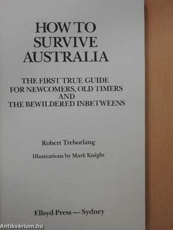 How to survive Australia (dedikált példány)