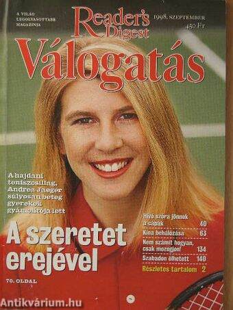 Reader's Digest Válogatás 1998. szeptember