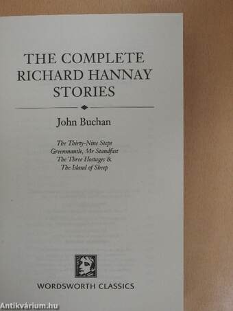 The complete Richard Hannay stories