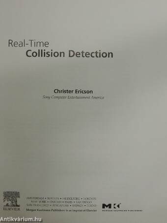 Real-Time Collision Detection - CD-vel