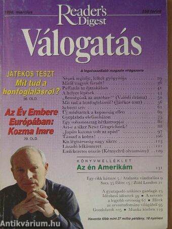 Reader's Digest Válogatás 1996. március