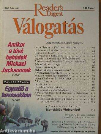 Reader's Digest Válogatás 1996. február