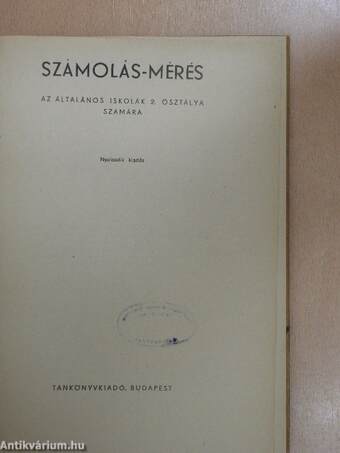 Számolás-mérés 2.