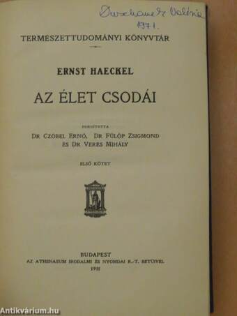 Az élet csodái I-II.