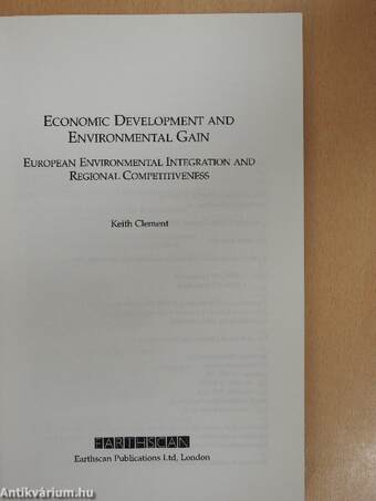 Economic Development and Environmental Gain