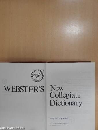 Webster's New Collegiate Dictionary