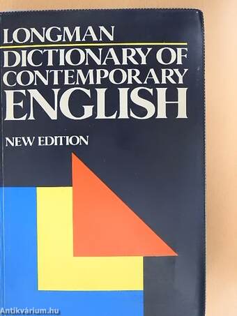 Longman Dictionary of Contemporary English