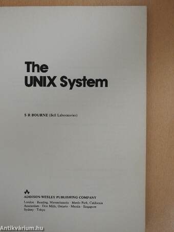 The UNIX System