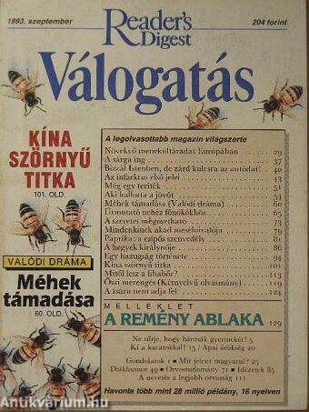 Reader's Digest Válogatás 1993. szeptember