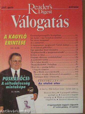 Reader's Digest Válogatás 1997. április